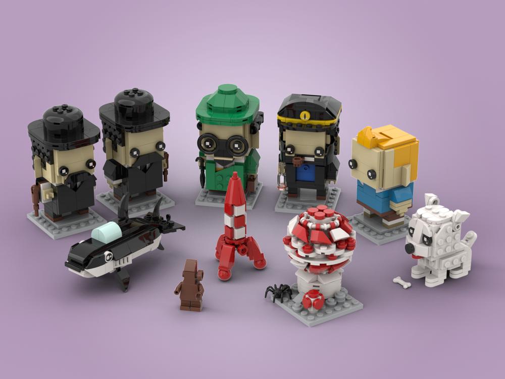 Kuifje - BrickHeadz uitvoering, Verzamelen, Ophalen of Verzenden, Zo goed als nieuw
