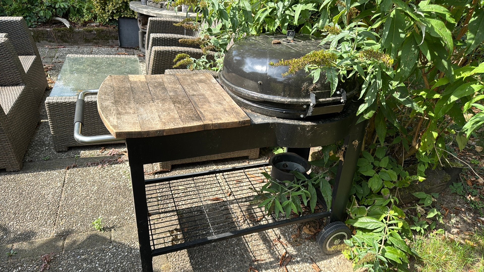 Barbecue, Ophalen, Gebruikt