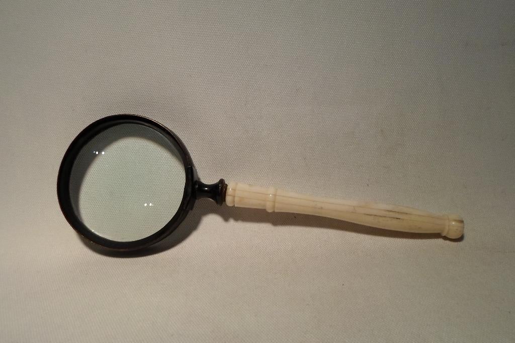 Antiek Magnifying Glass, Antiek en Kunst, Ophalen of Verzenden