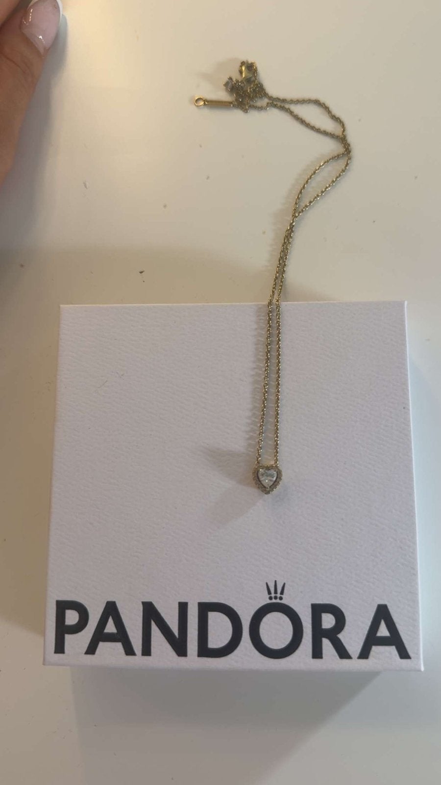Pandora ketting, Ophalen of Verzenden, Zo goed als nieuw, Zilver, Pandora