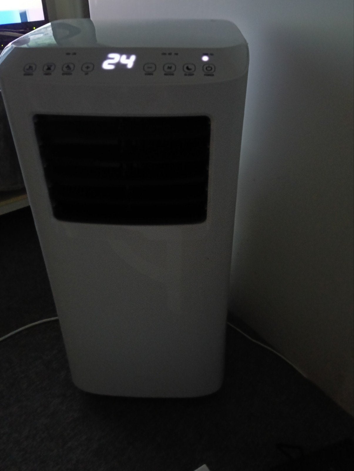 Mobiele airco met afstandsbediening, Ophalen, Gebruikt, Minder dan 60 m³, 3 snelheden of meer