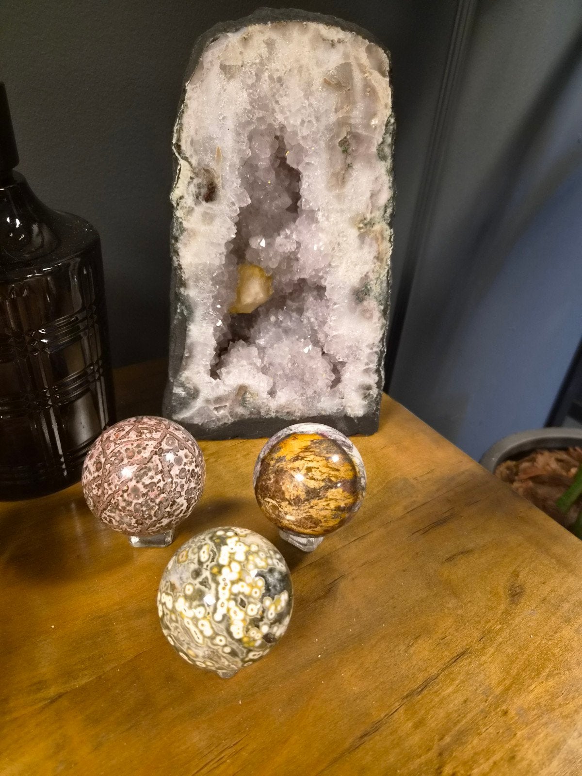 Diverse collectie mineralen en edelstenen, Ophalen of Verzenden, Mineraal