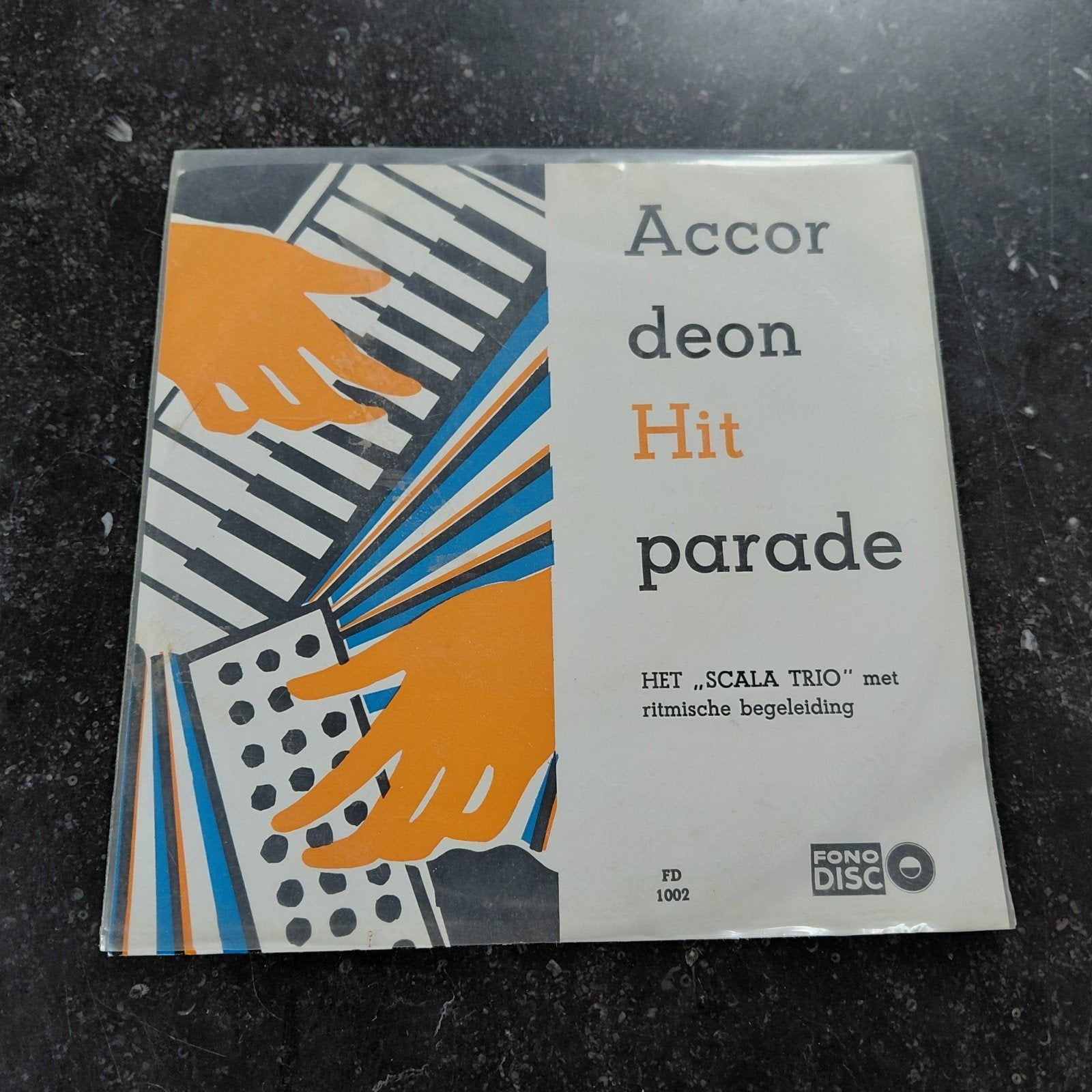 Accordeon Hitparade - Het Scala Trio - Fono Disc FD 1002, Ophalen of Verzenden, Gebruikt