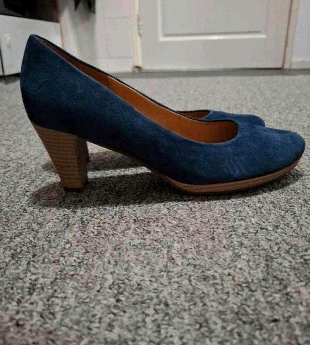 Gabor Comfort Donkerblauwe Pumps - Maat 39,5/40, Pumps, Blauw, Gabor Comfort, Ophalen of Verzenden