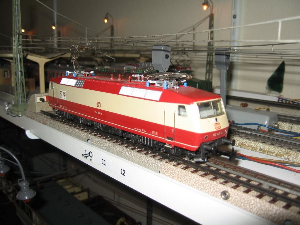 MARKLIN 3153 DB krachtige INTERCITY loc serie 120 DB in ovp, Hobby en Vrije tijd, Modeltreinen | H0, Wisselstroom, Ophalen of Verzenden