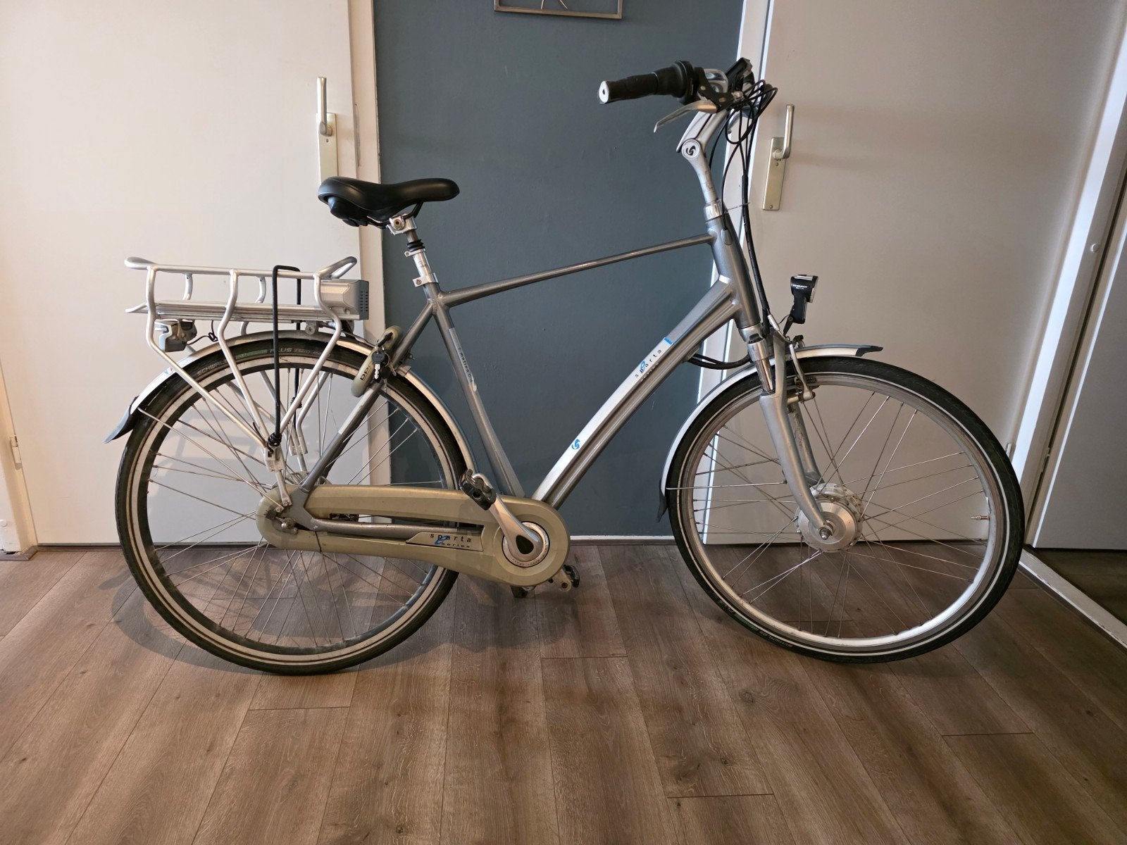 Gazelle herenfiets stationsfiets elektrische fiets defecr, Gebruikt, Versnellingen, Gazelle, 56 cm of meer