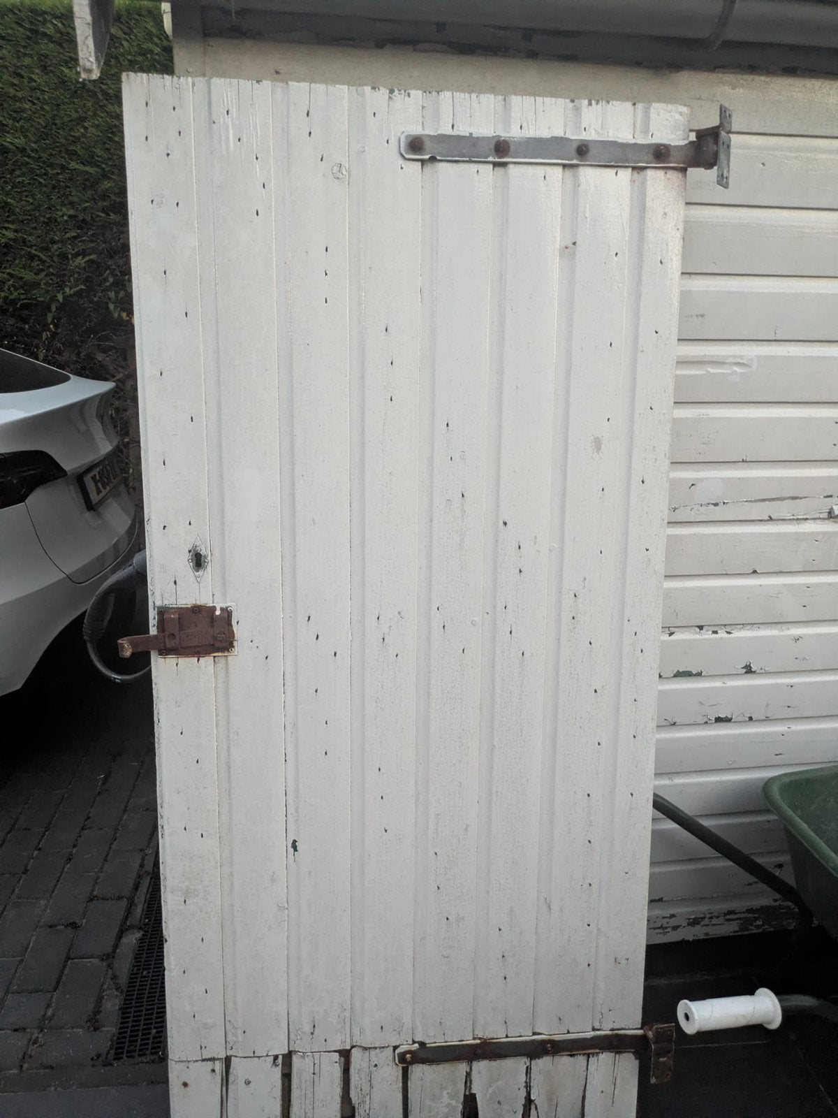 Buitendeur, Doe-het-zelf en Verbouw, Deuren en Horren, Ophalen, Gebruikt, Garagedeur