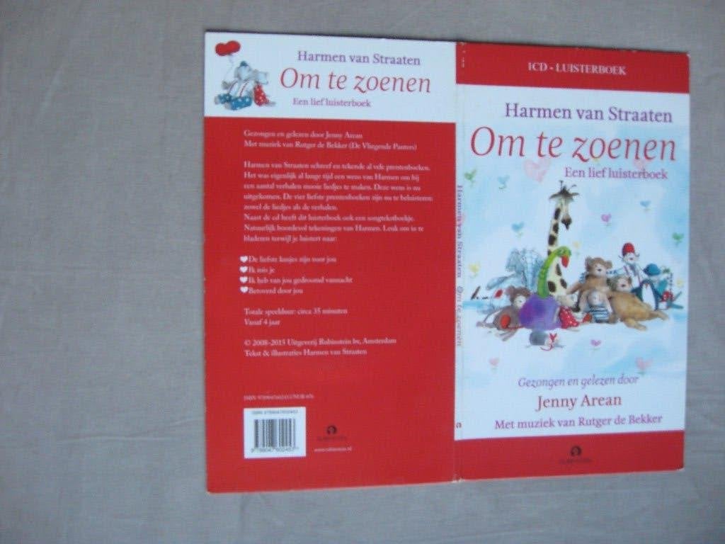 Harmen van Straaten - Om te zoenen (voorg. door Jenny Arean), Ophalen of Verzenden, Harmen van Straaten & Jenny Arean, Cd