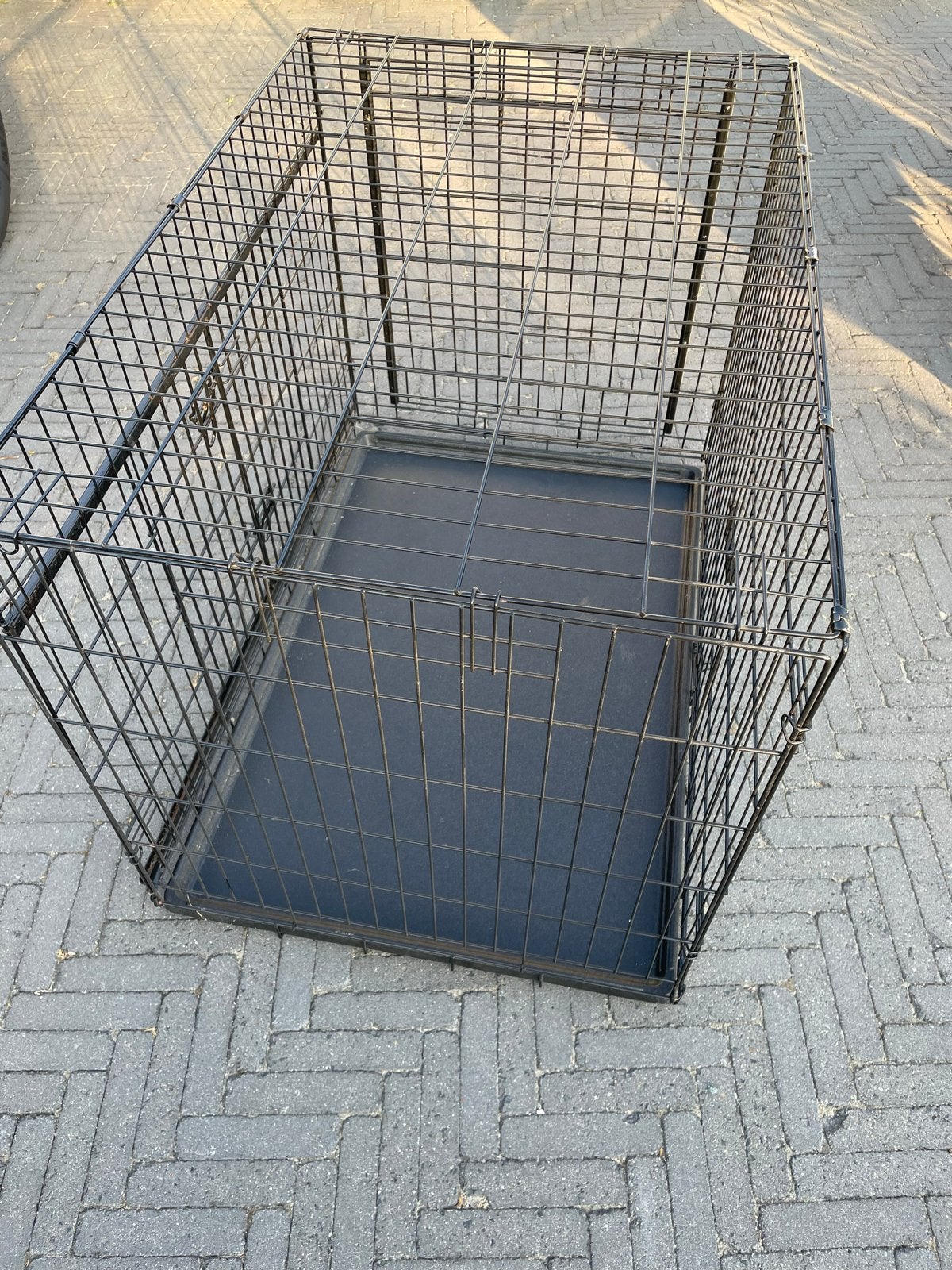 adori hondenbench zwart xl 107 x 71 x 77 cm, Ophalen, Zo goed als nieuw