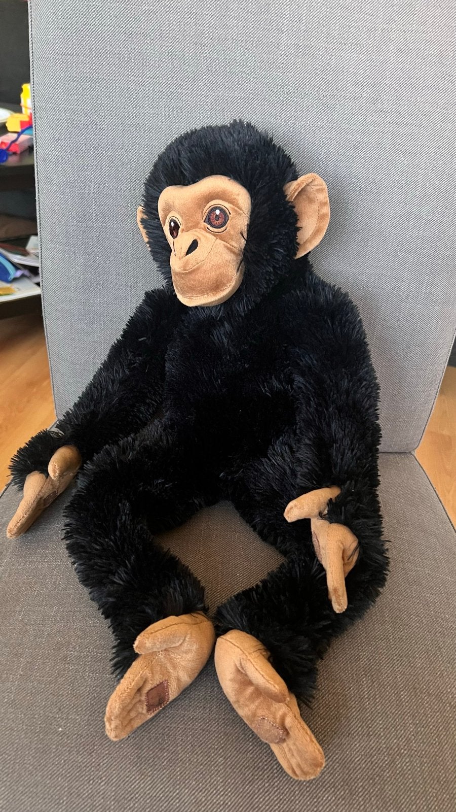 Zwarte Aap Knuffel, Ophalen, Overige merken, Overige karakters, Zwart