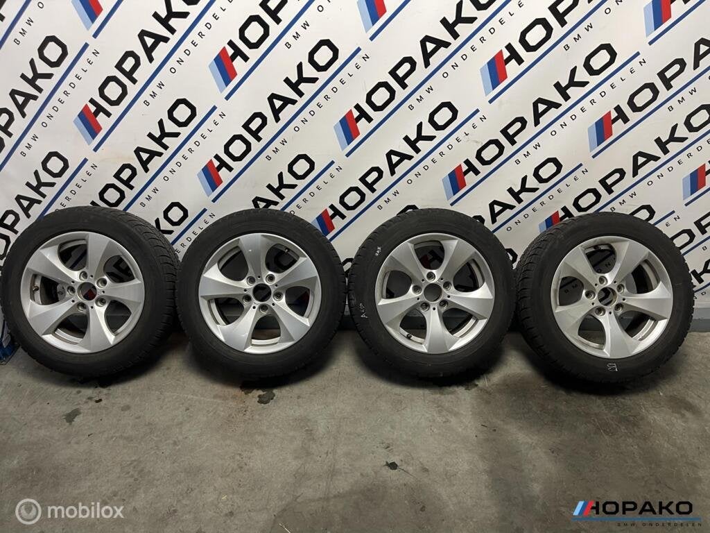 Lichtmetalen velgen set | BMW 1 / 3 serie | winterset, Auto-onderdelen, Banden en Velgen, Gebruikt, Velg(en), Einsteinlaan 5 rijswijk