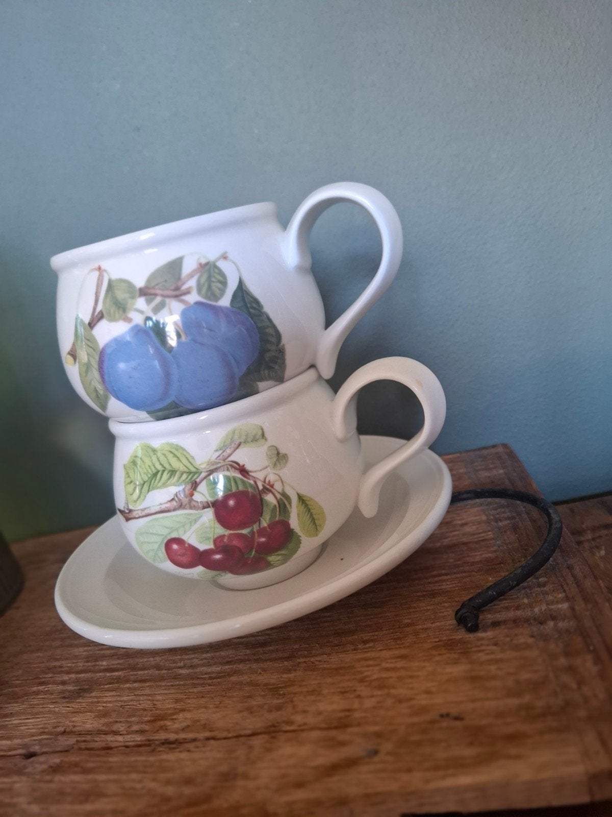 Set van 2 kopjes Pomona Port Meirion, Ophalen of Verzenden