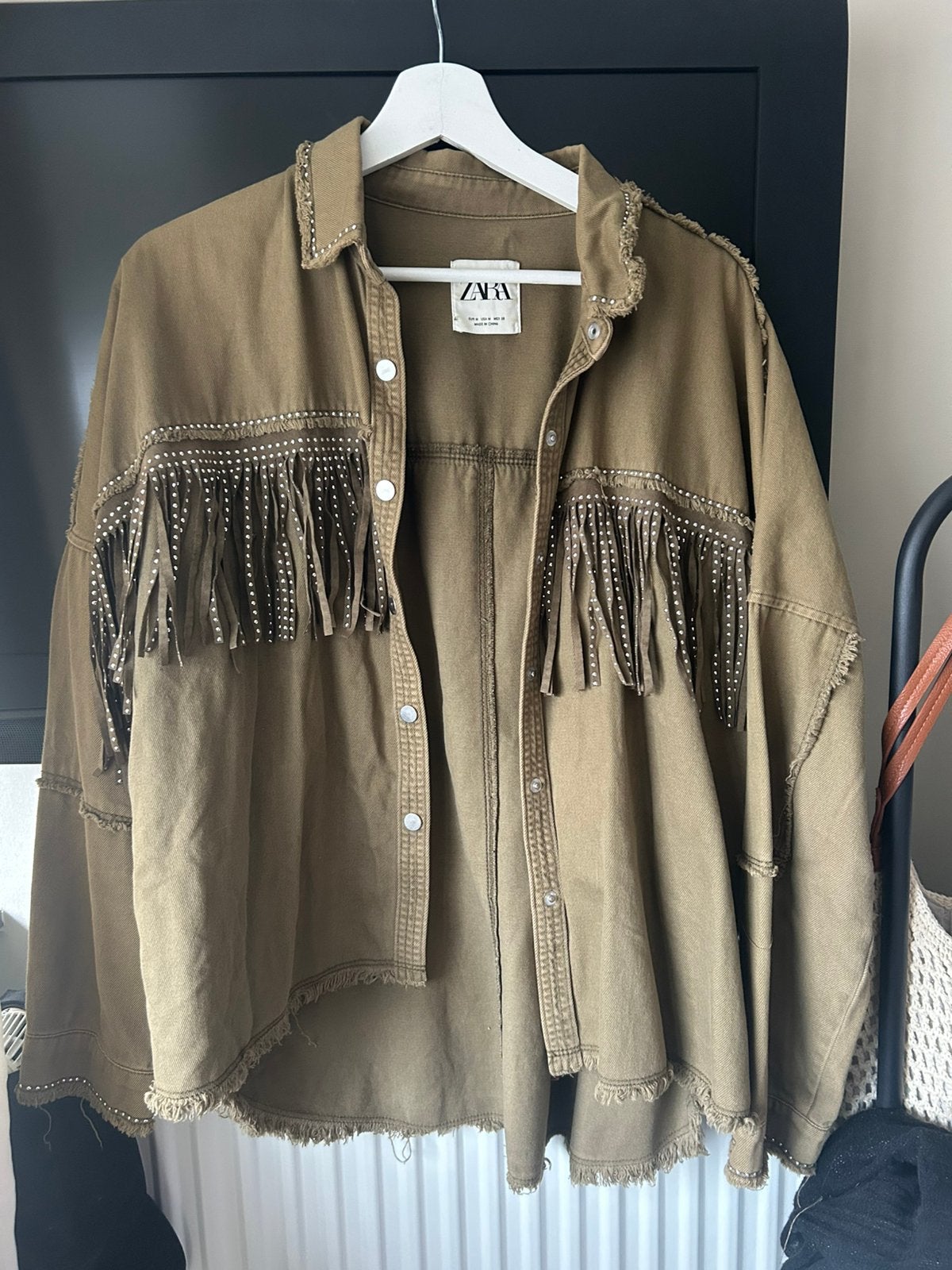 Zomerjasje met franjes, Kleding | Dames, Jassen | Zomer, Ophalen of Verzenden, Zo goed als nieuw
