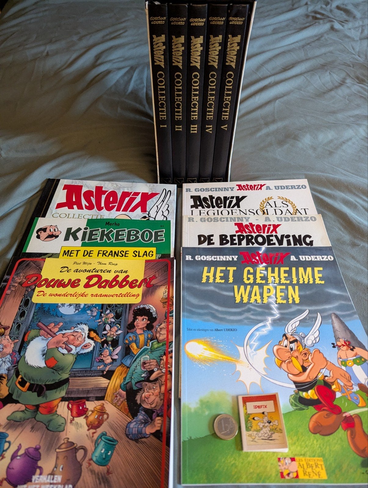 Asterix Collectie, Kiekeboe, Douwe Dabbert en meer, Complete serie of reeks, Ophalen, Gelezen, René Goscinny, Albert Uderzo, Merho, Thom Roep