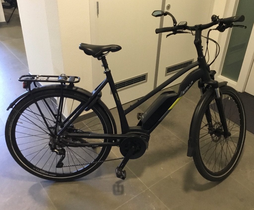 Elektrische fiets, Versnellingen, Zo goed als nieuw, Schijfrem, 53 tot 57 cm