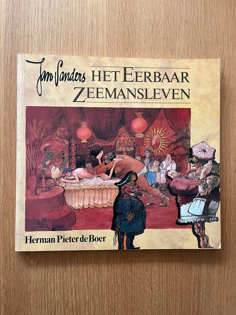 Het eerbaar zeemansleven - Jan Sanders, Boeken, Humor, Ophalen of Verzenden, Zo goed als nieuw, Cartoons