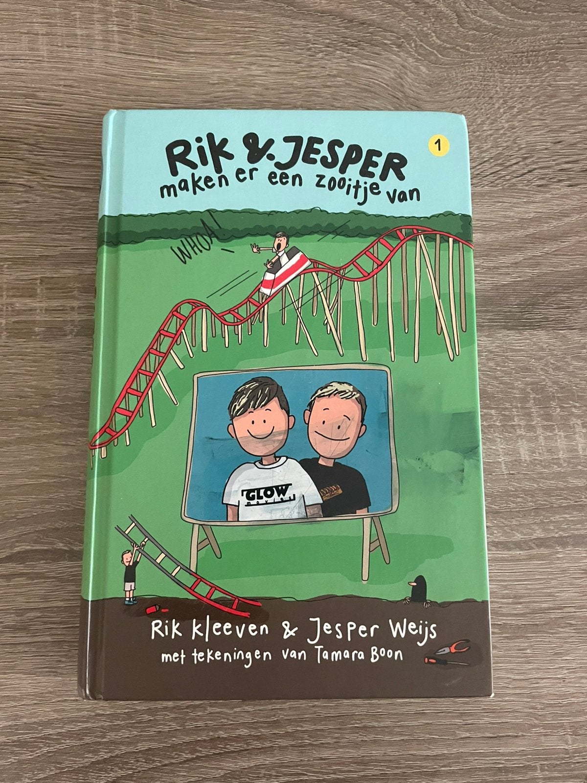 Leuk boek van Rik en Jesper, Ophalen of Verzenden, Gelezen