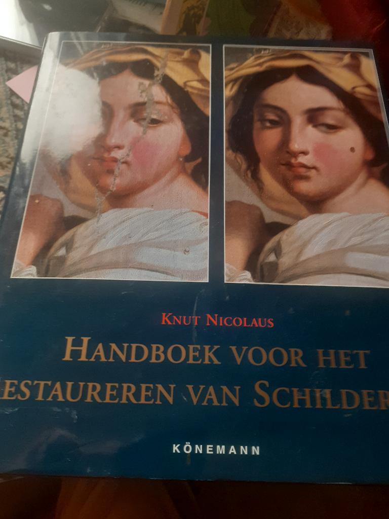 Nicolaus Handboek voor het restaureren van schilderijen, Ophalen of Verzenden, Zo goed als nieuw