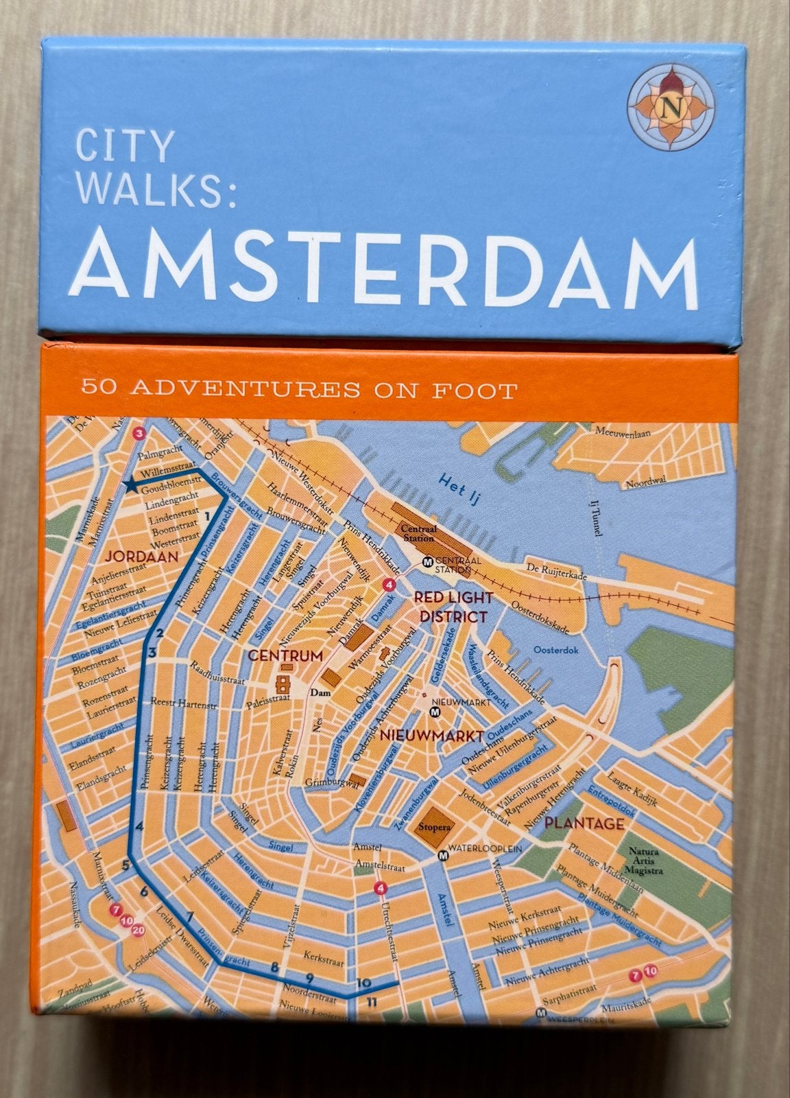 City Walks: Amsterdam - 50 avonturen te voet, Overige merken, Europa, Ophalen of Verzenden, Zo goed als nieuw