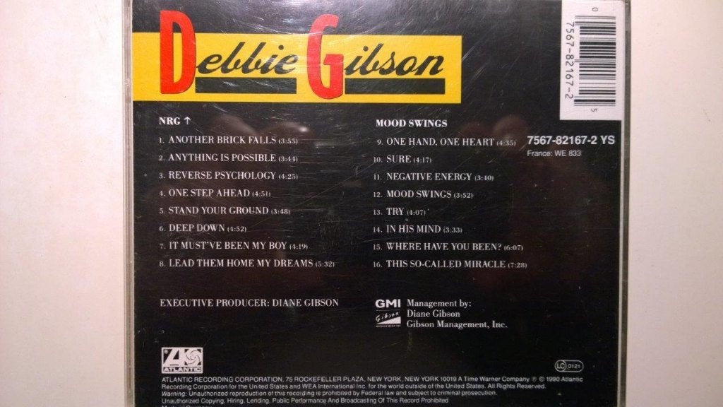 Debbie Gibson - Anything Is Possible, Ophalen of Verzenden, Zo goed als nieuw