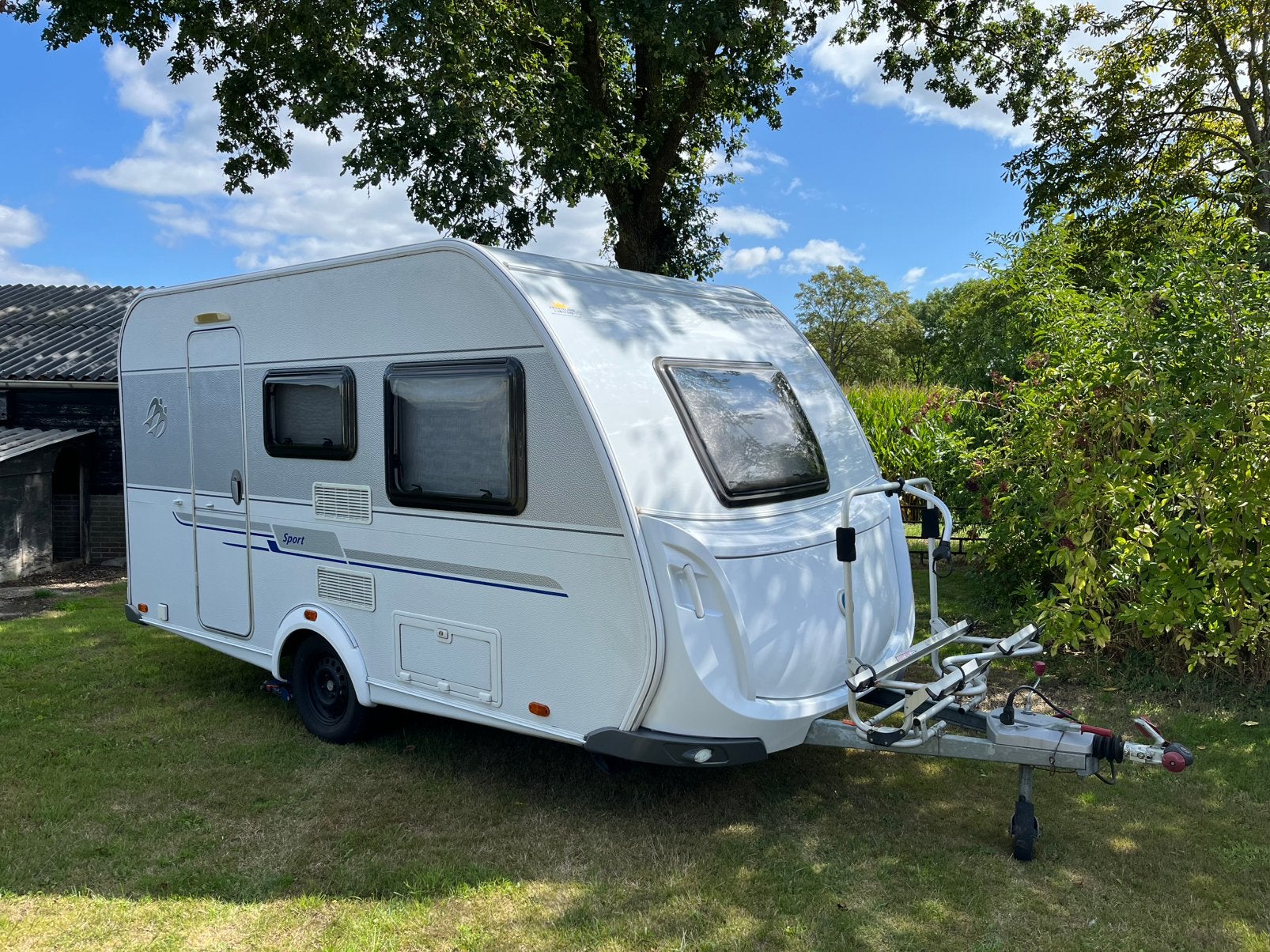 Knaus Sport 400LK stapelbed, Dwarsbed, Treinzit, Particulier, 4 tot 5 meter