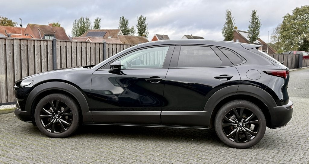 Mazda CX-30 2.5 eSA-G Homura ACC HEAD-UP BTW AUTO!, Auto's, Automaat, Dealer onderhouden, Stof, Gebruikt