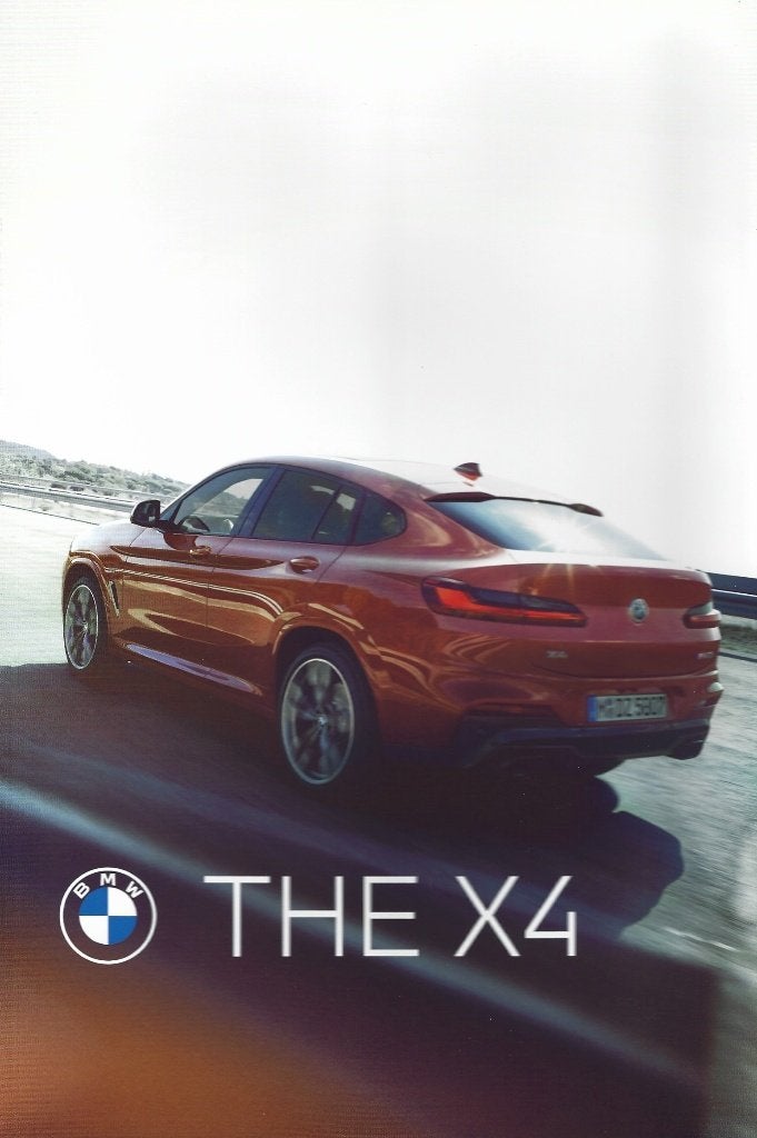 Brochure BMW X4 2020, Ophalen of Verzenden, Gelezen, BMW