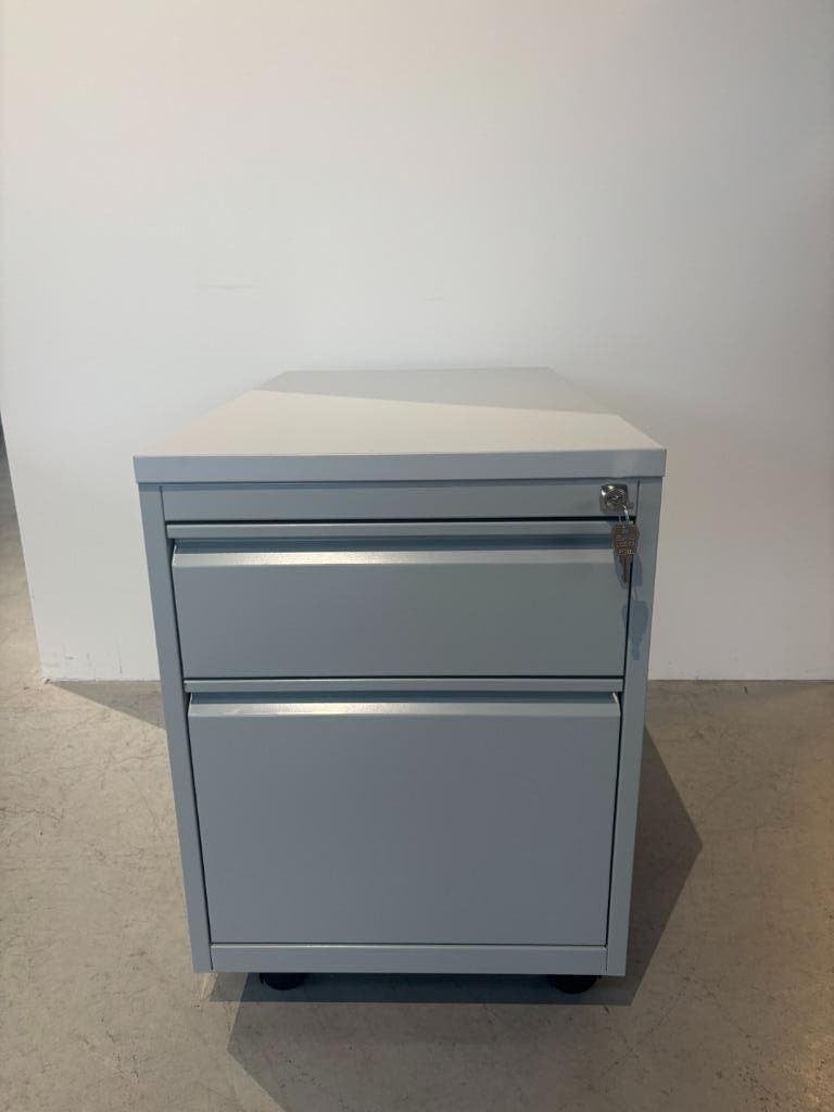 Ladeblok grijs nieuw ZOMERAANBIEDING!, Minder dan 50 cm, Kunststof, 1 of 2 laden, 75 cm of meer
