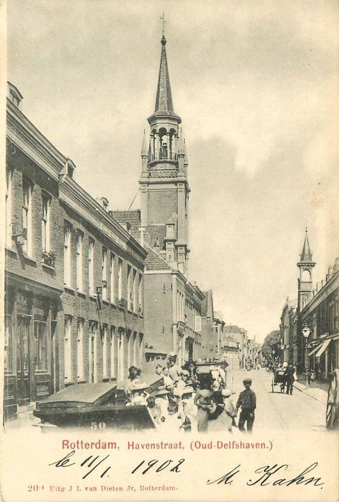 388-237-007 Rotterdam Havenstraat, Verzenden, Voor 1920, Zuid-Holland