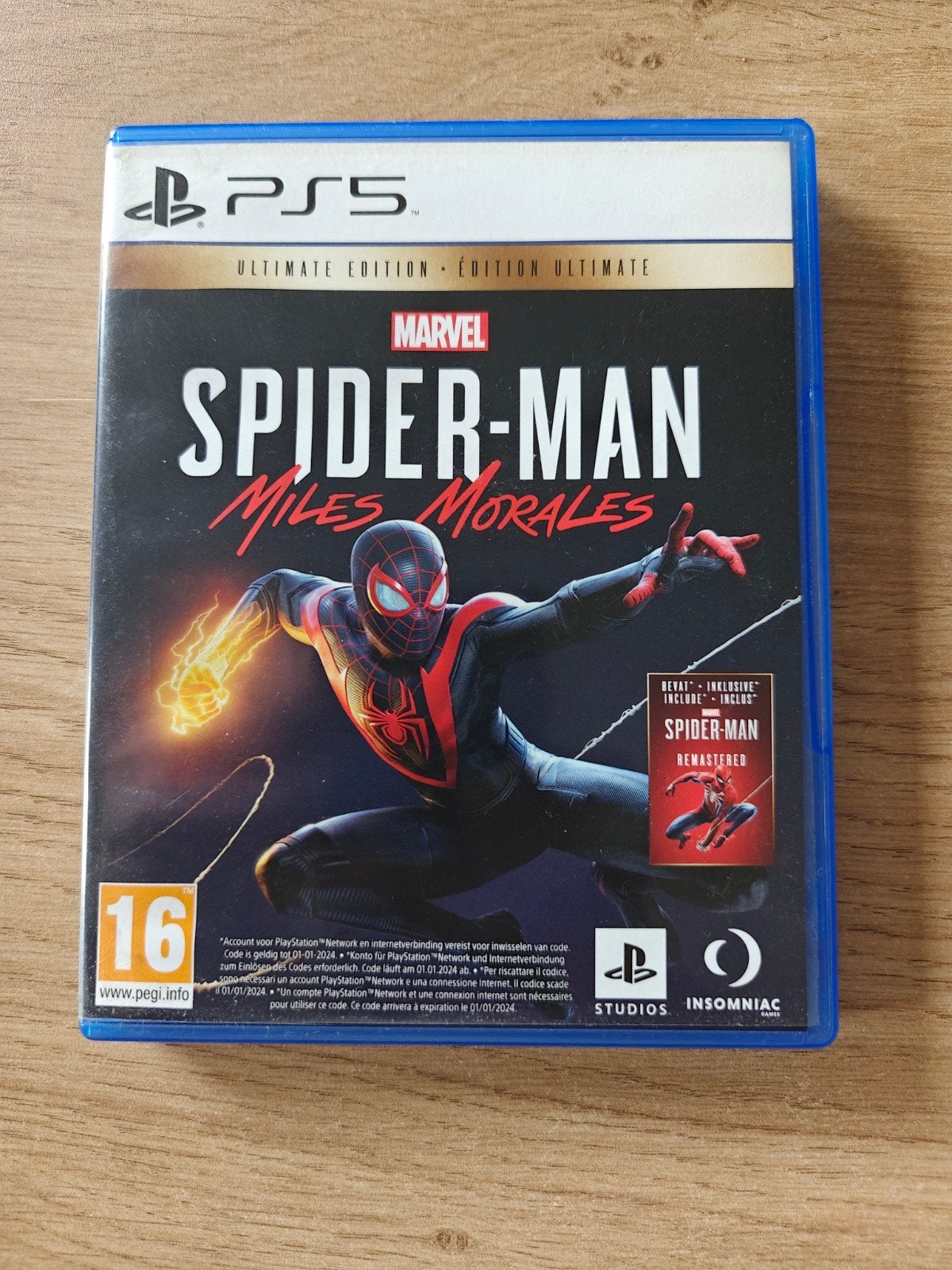 Marvel's Spider-Man: Miles Morales Ultimate Edition PS5, Avontuur en Actie, Gebruikt, 1 speler, Eén computer
