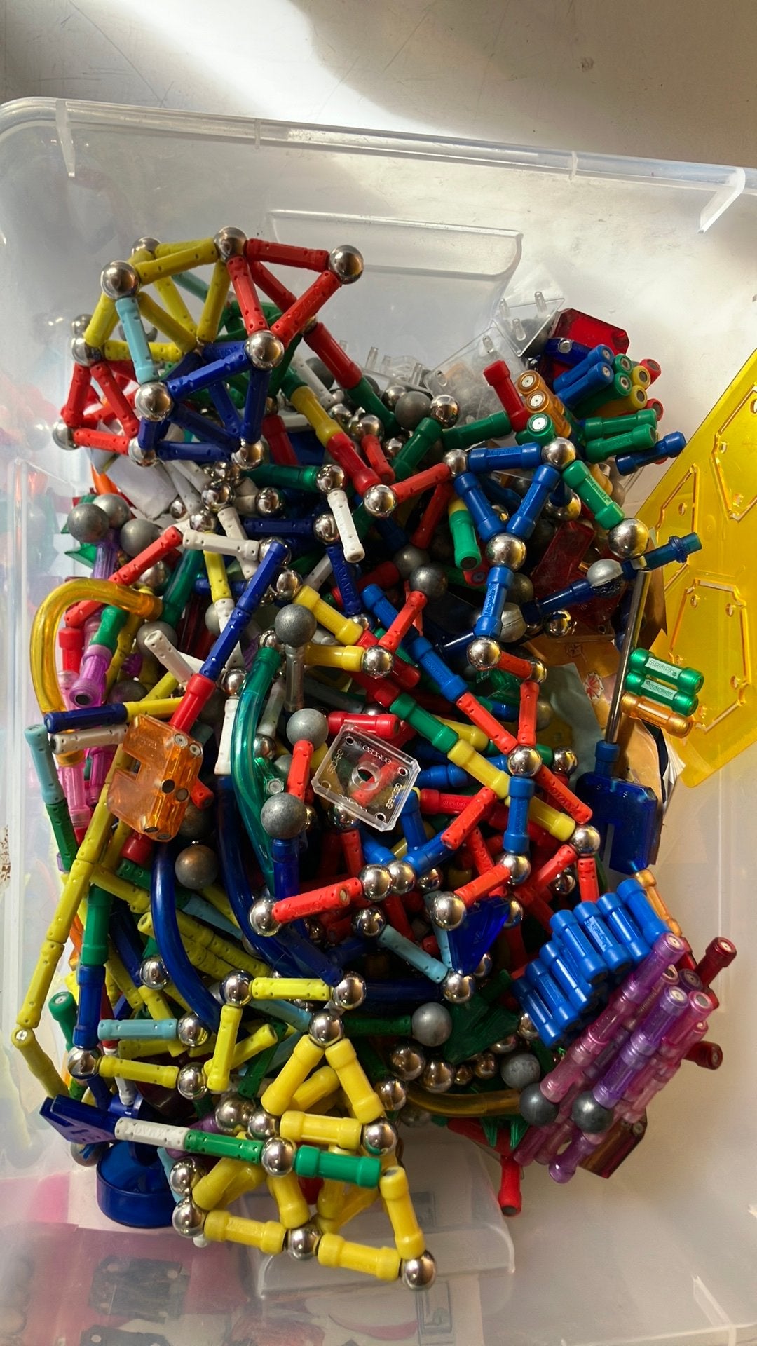 Heel veel magnastix, geomag, magnetix, magnetics, Kinderen en Baby's, Ophalen, Gebruikt