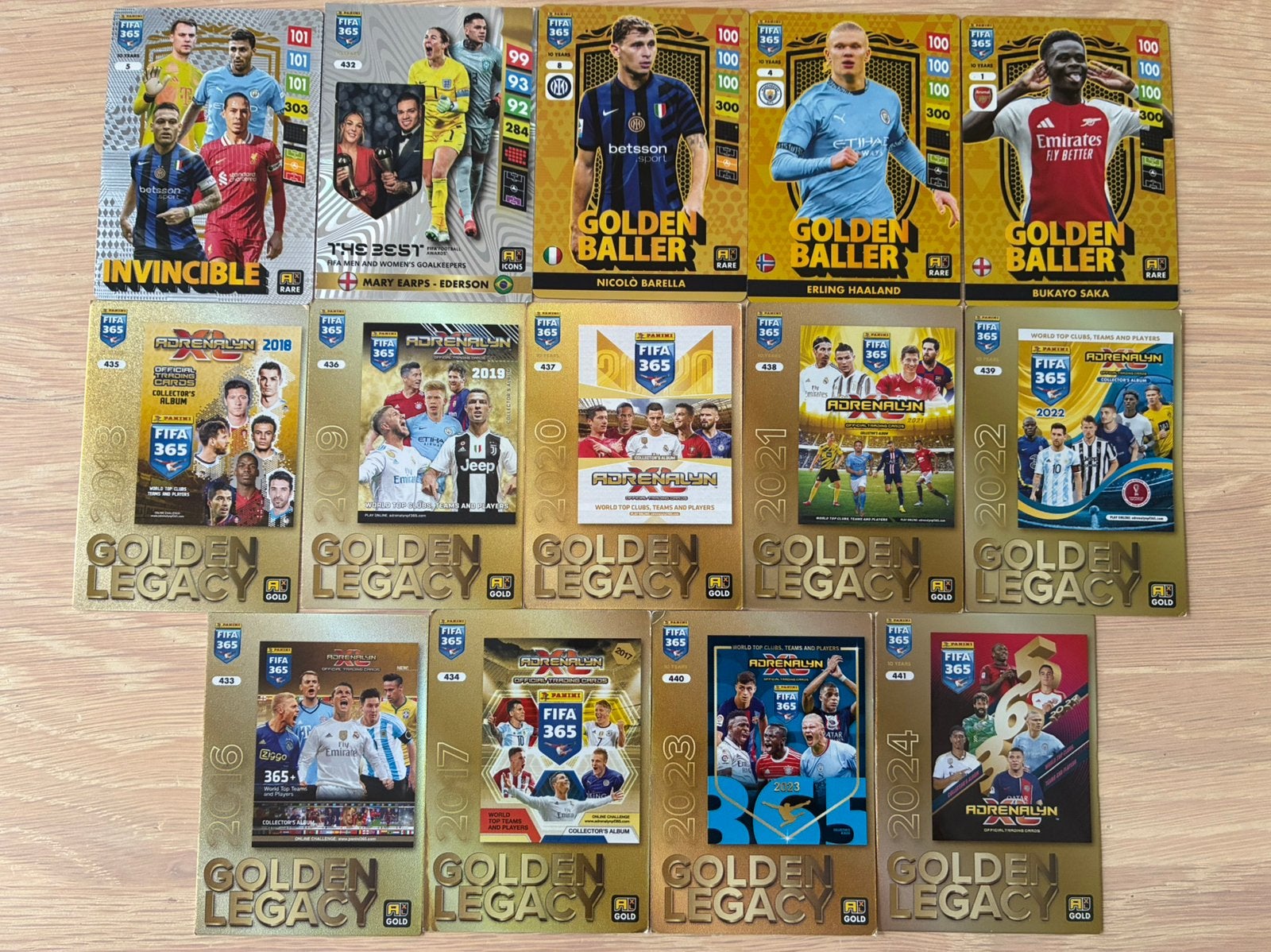 Voetbalkaarten FIFA 365, Ophalen of Verzenden, Zo goed als nieuw, Plaatje