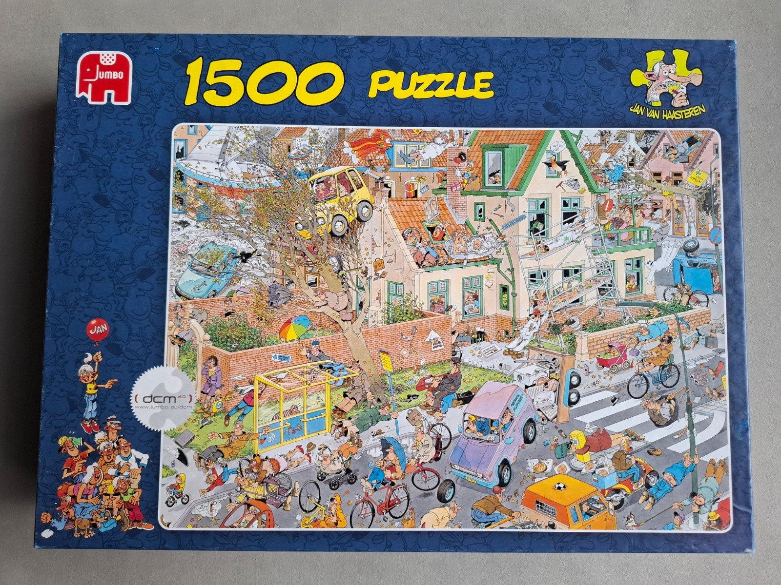 Jan van Haasteren puzzels, Ophalen, 500 t/m 1500 stukjes, Zo goed als nieuw, Legpuzzel