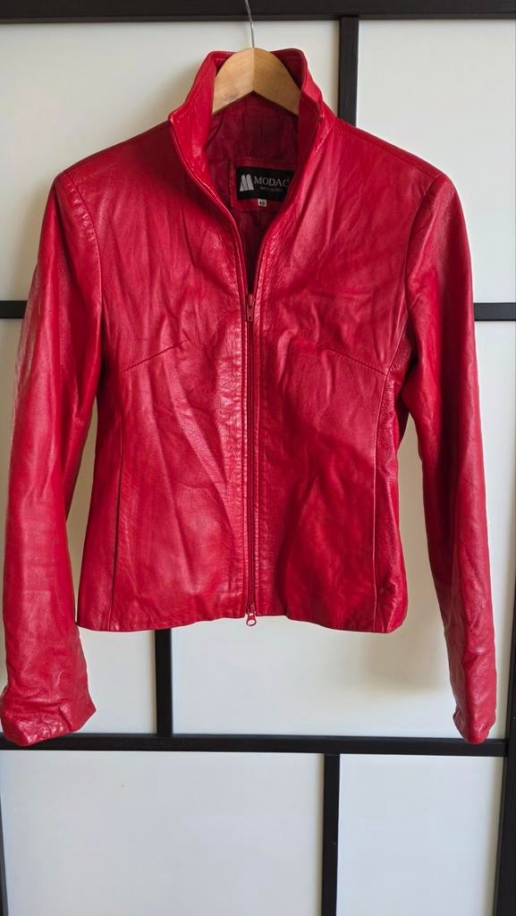 Modac Italian Design Zomer Jack Leer, Modac, Ophalen of Verzenden, Zo goed als nieuw, Maat 36 (S)