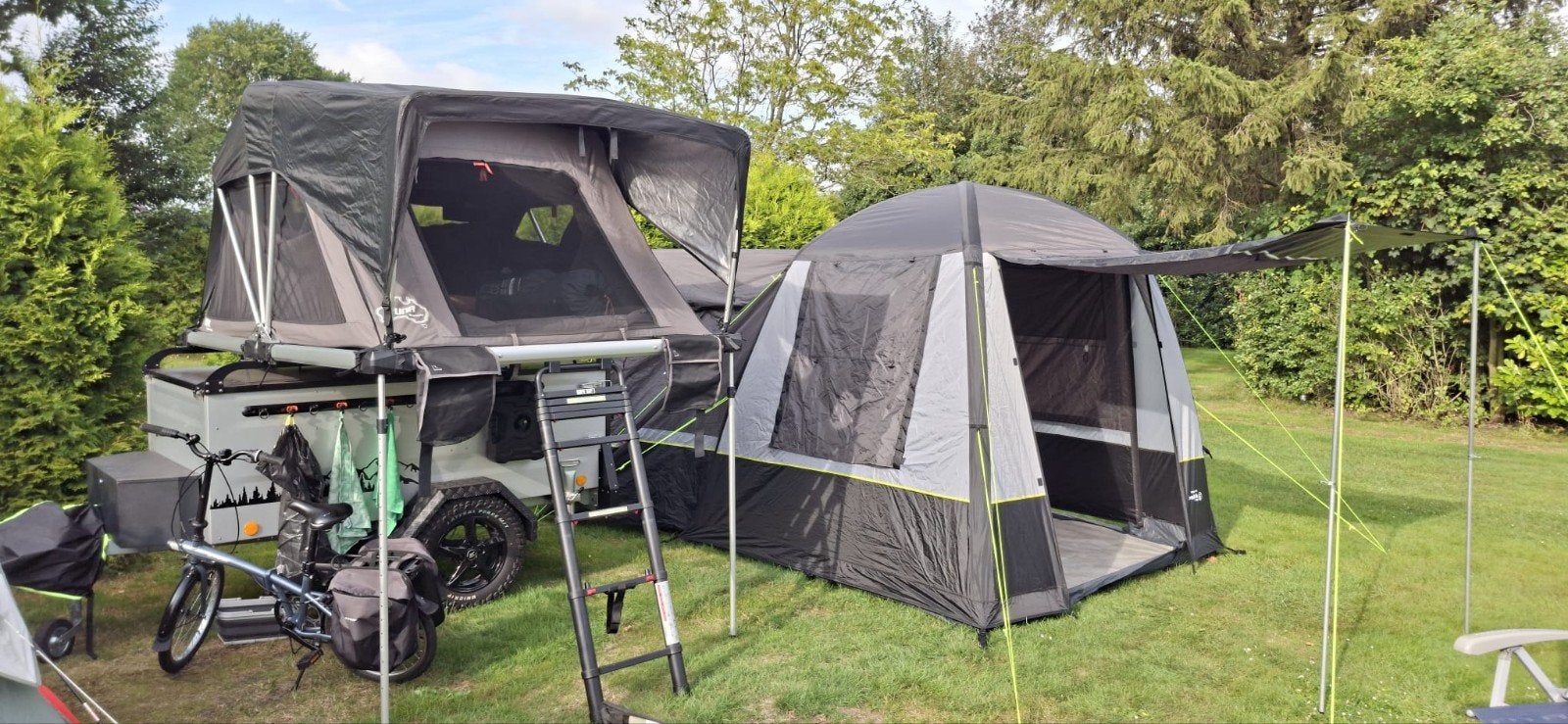 Obelink Portelone Easy Air Opblaasbare Kleptent, Ophalen, Zo goed als nieuw