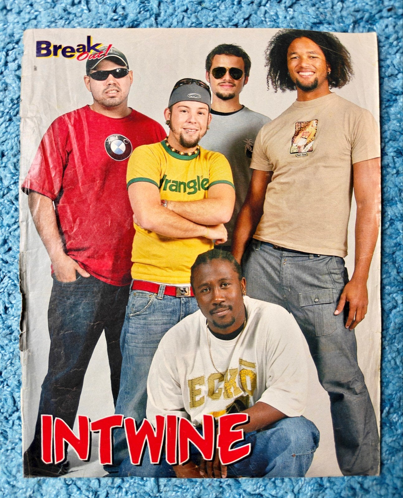 Intwine poster breakout vintage, Verzamelen, Posters, Ophalen of Verzenden, A4 of kleiner, Rechthoekig Staand, Muziek
