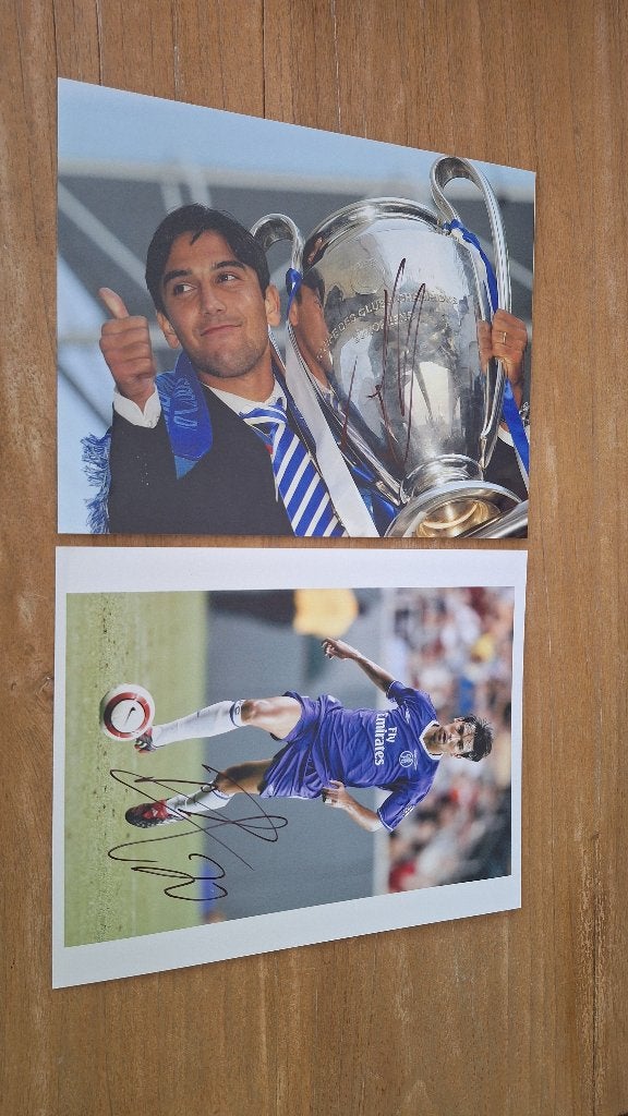 Foto 20x25 cm met handtekening; Paulo Ferreira # Chelsea, Ophalen of Verzenden, Nieuw, Buitenlandse clubs, Overige typen