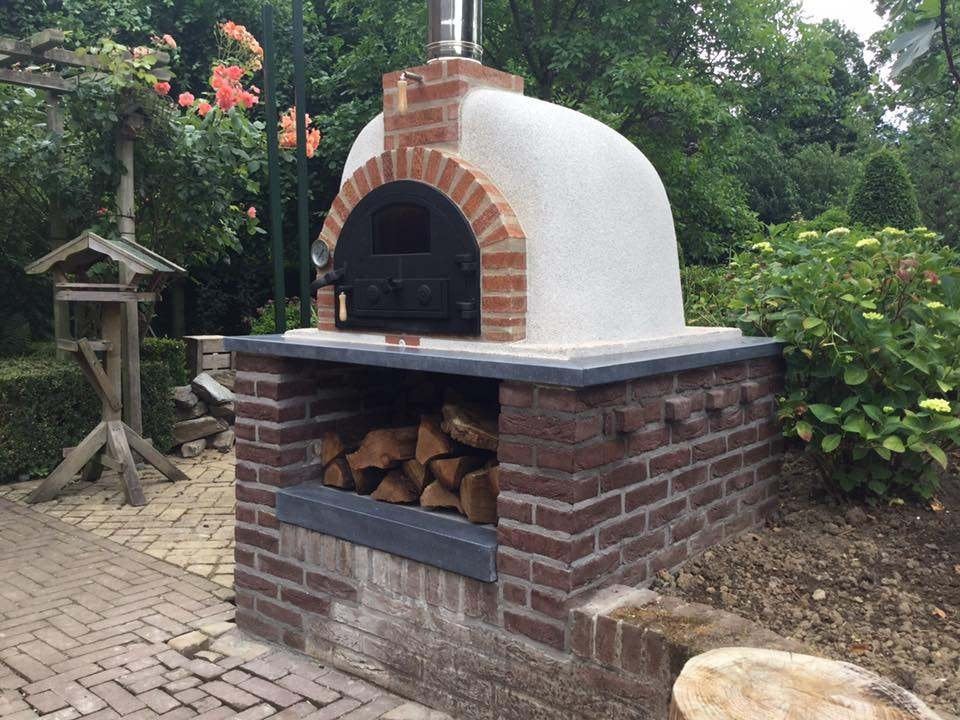 Nieuwe traditionele pizzaoven steenoven broodoven 100/70cm, Tuin en Terras, Ophalen of Verzenden, Nieuw