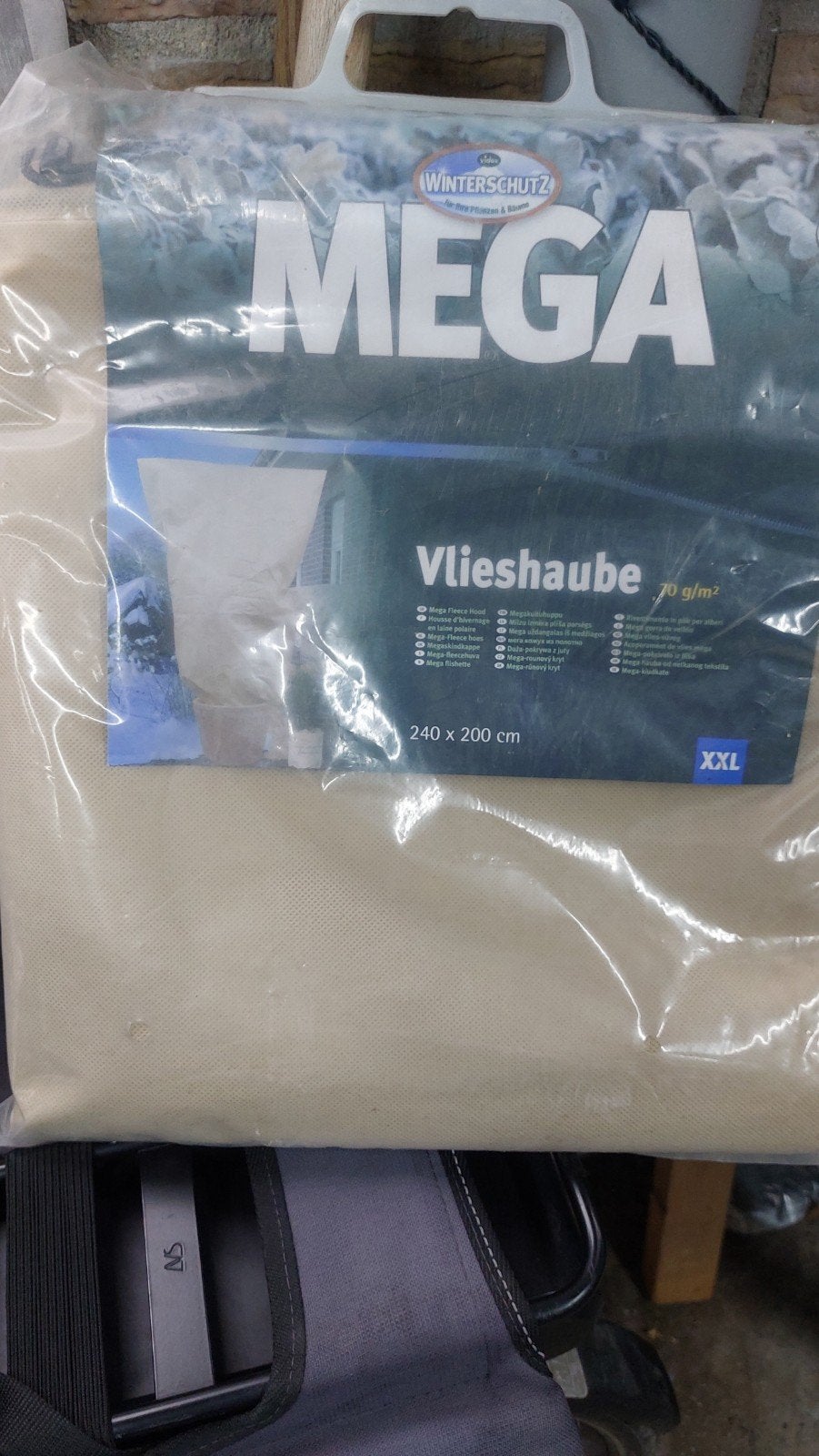 MEGA Vlieshaube XXL 240x200 cm - Winterbescherming, Tuin en Terras, Planten | Tuinplanten, Ophalen