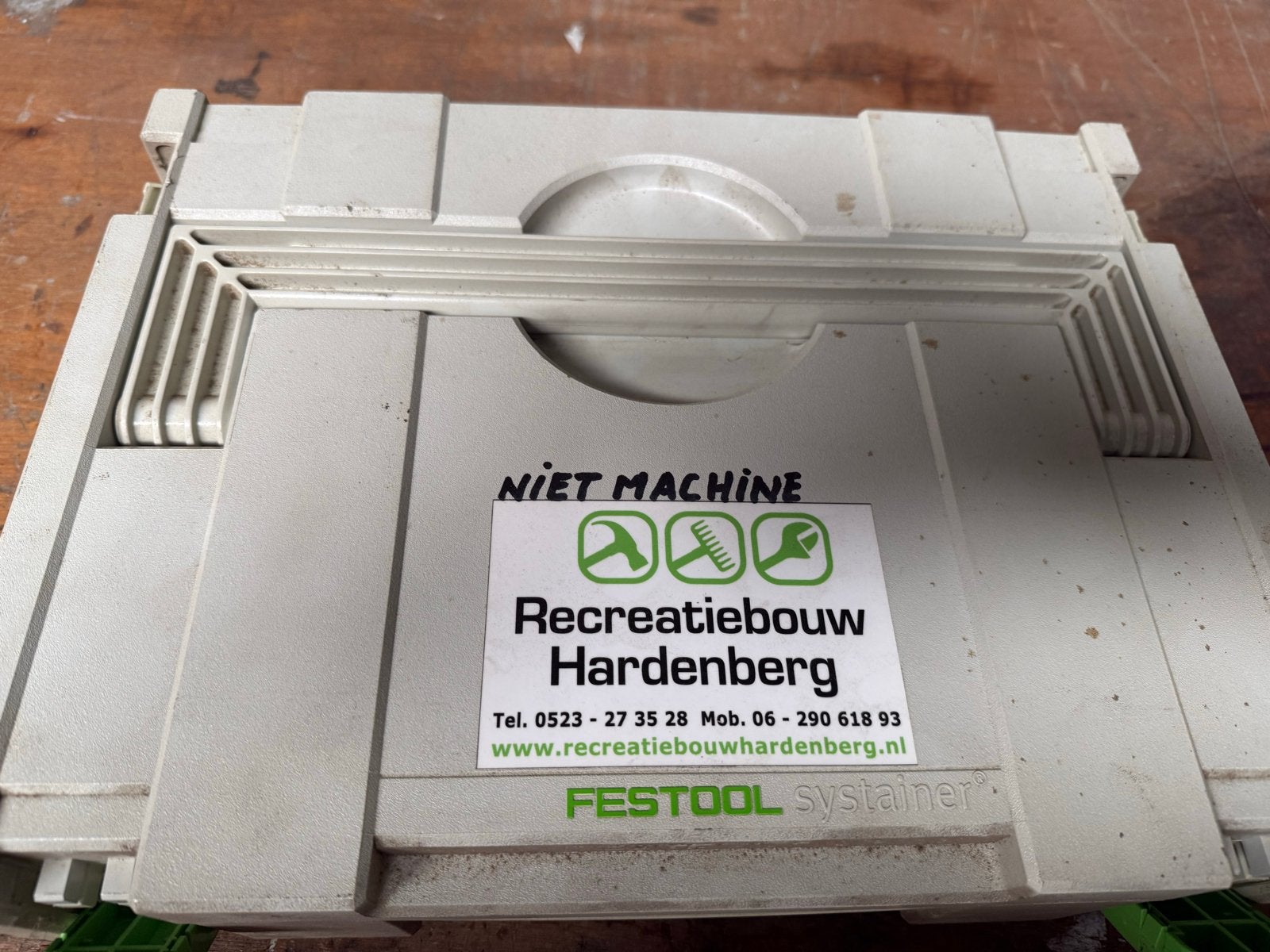 Metabo nietmachine in Festool systainer, Doe-het-zelf en Verbouw, Gereedschap | Handgereedschap, Ophalen, Gebruikt
