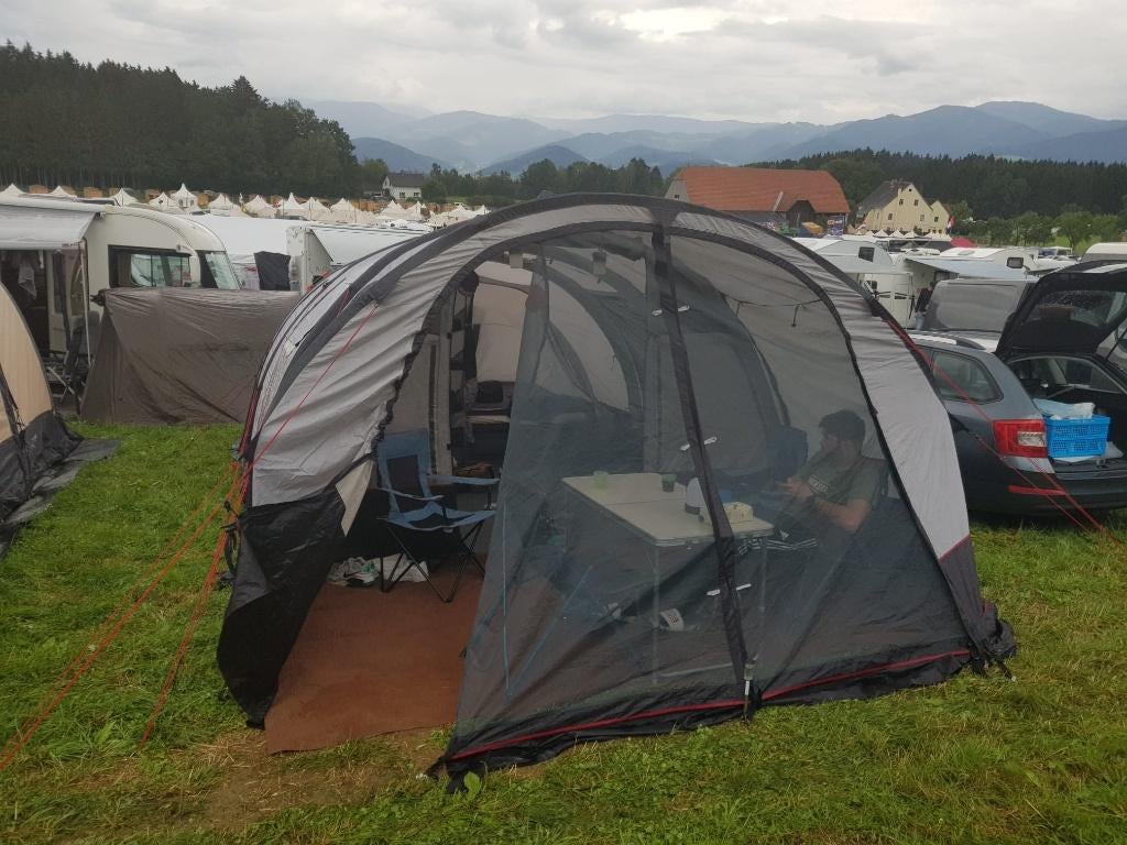 Bardani Airwolf 4000 opblaasbare tent, Caravans en Kamperen, Tenten, Ophalen, Gebruikt, Tot en met 5