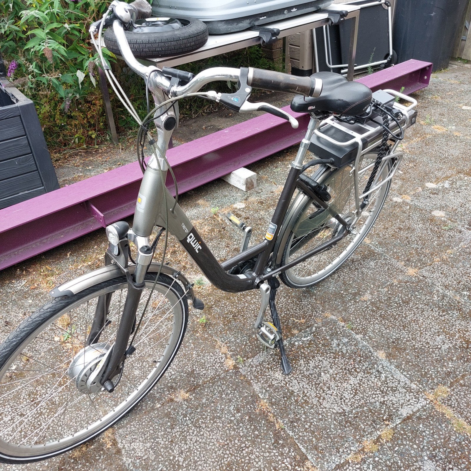 Qwic trend 3 elektrische fiets, Fietsen en Brommers, Elektrische fietsen, Ophalen, Gebruikt, 47 tot 51 cm, Minder dan 30 km per accu