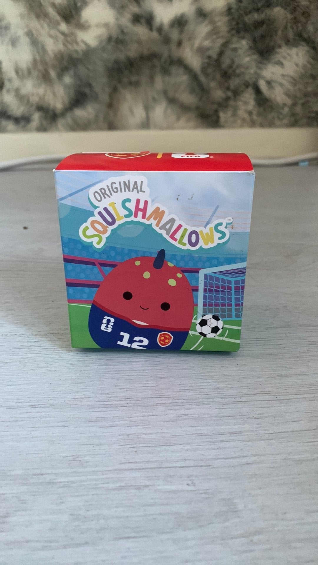 Squishmallows orignal klein fifa voetbal met mini assesware, Verzamelen, Ophalen of Verzenden, Nieuw, Kunststof, Dier