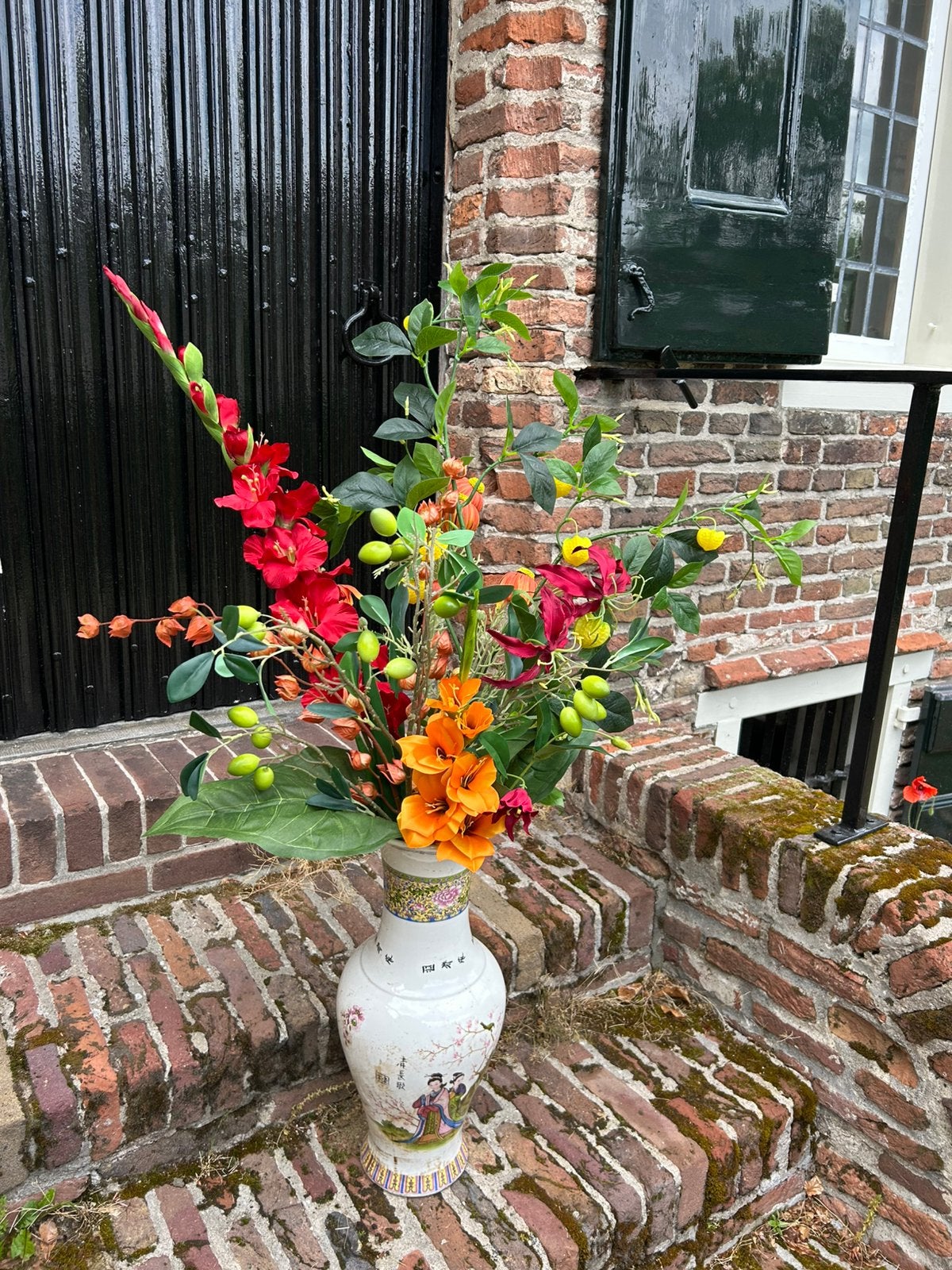 Kunstbloemen boeket bloemen decoratie styling etalage tafel, Binnen, 3811JM, Info@rodebeagle.nl, Rode Beagle kunstbloemen