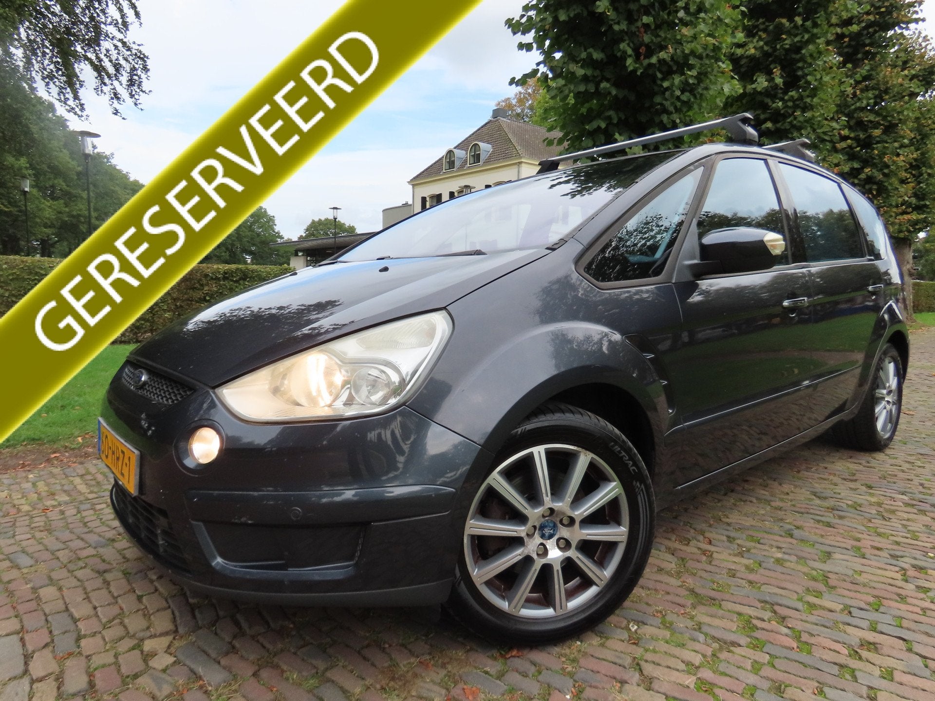 Ford S-Max 2.0-16V 7 Persoons Ecc Cruisecontrol Navigatie Pa, Voorwielaandrijving, 145 pk, Gebruikt, 4 cilinders