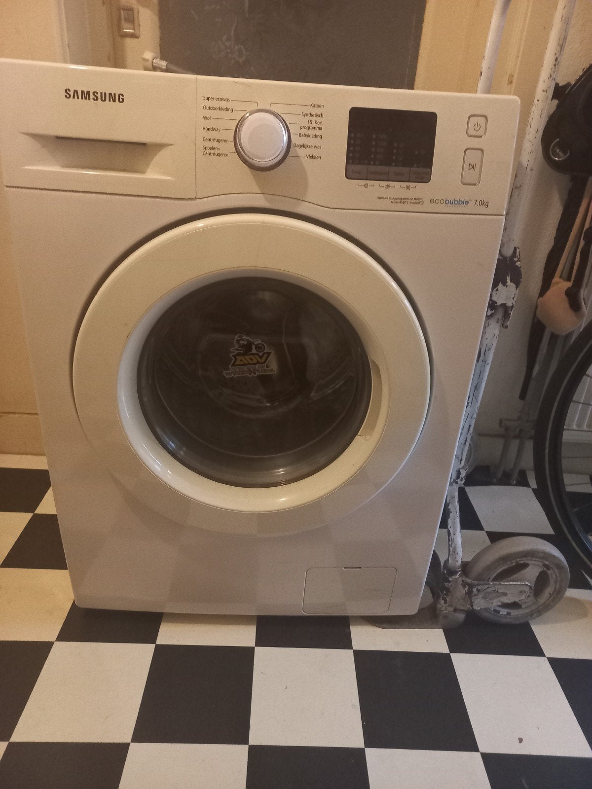 Samsung ecobubble, Witgoed en Apparatuur, Wasmachines, Ophalen, Gebruikt, 85 tot 90 cm, 1200 tot 1600 toeren