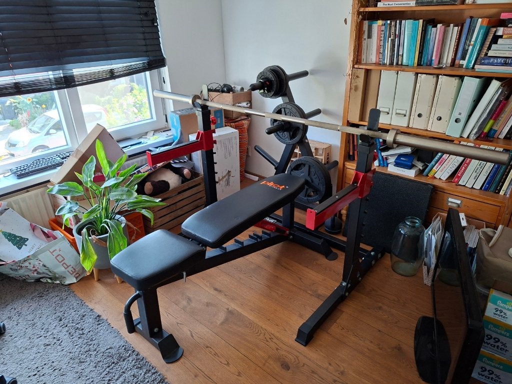 Fitnessapparatuur voor home-gym, Ophalen, Overige materialen, Krachtstation, Rug