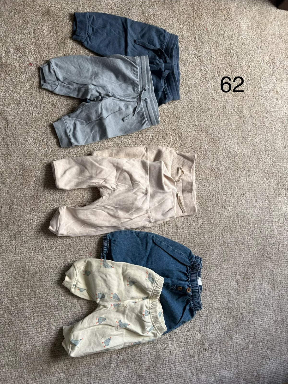 Baby kleding maat 62 (Hema, H&M, Noukies), Ophalen, Zo goed als nieuw, Maat 62