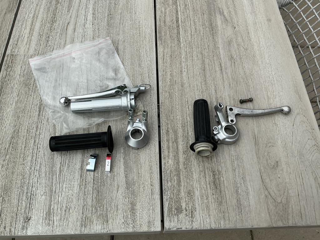 Te koop zundapp twee hand hendel met gashendel ., Ophalen of Verzenden, Nieuw, Overige typen