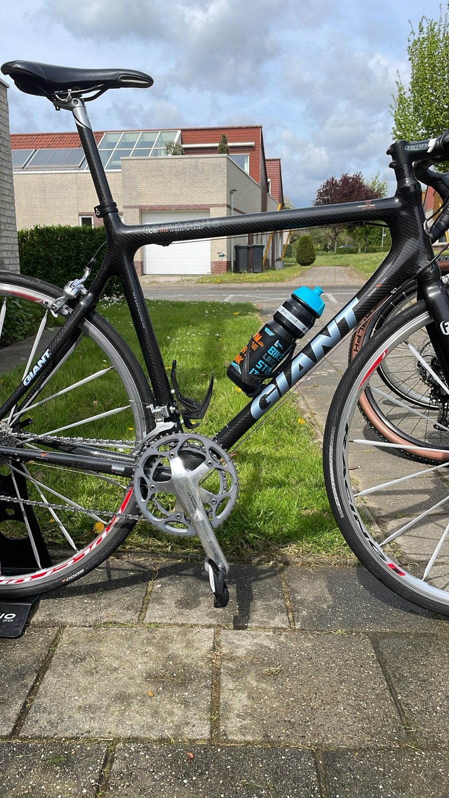 Giant TCR Advanced racefiets - Carbon frame - maat L, Ophalen, 28 inch, Gebruikt, Carbon